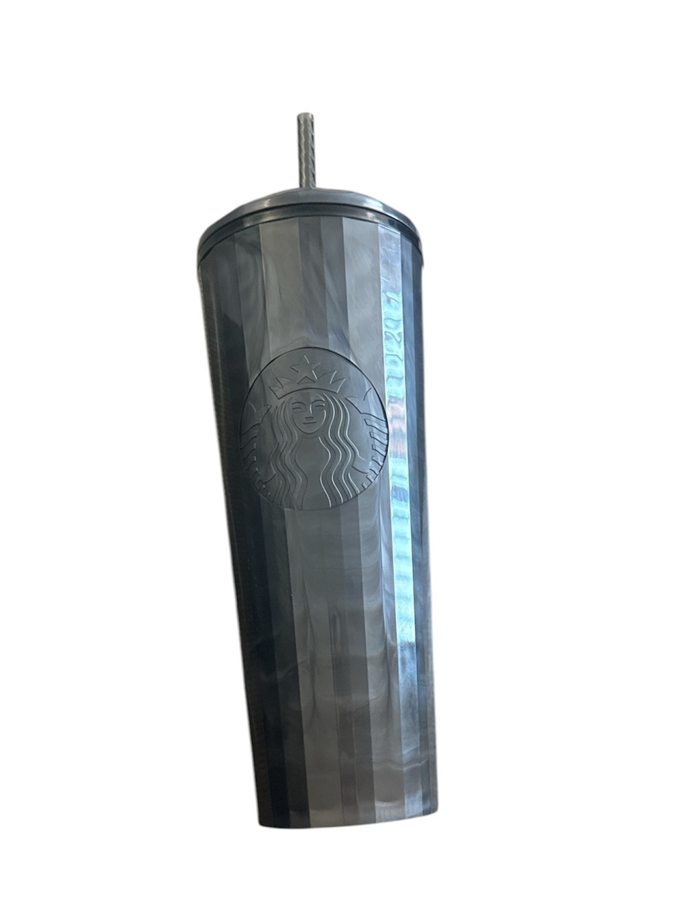 NEW Starbucks Swirl Black Marble Pearl 24oz VENTI Cold Cup Birthday Gift Teen